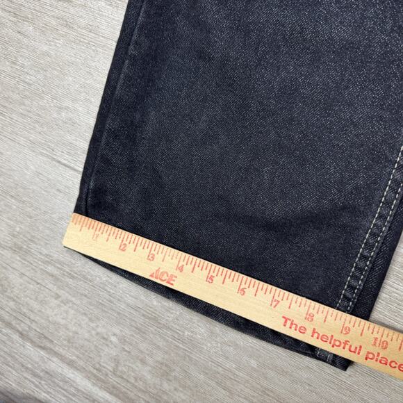 Vintage 90s Levis 515 Jeans Black Wash USA Denim Women's 10P Bootcut Low Rise - Picture 7 of 10
